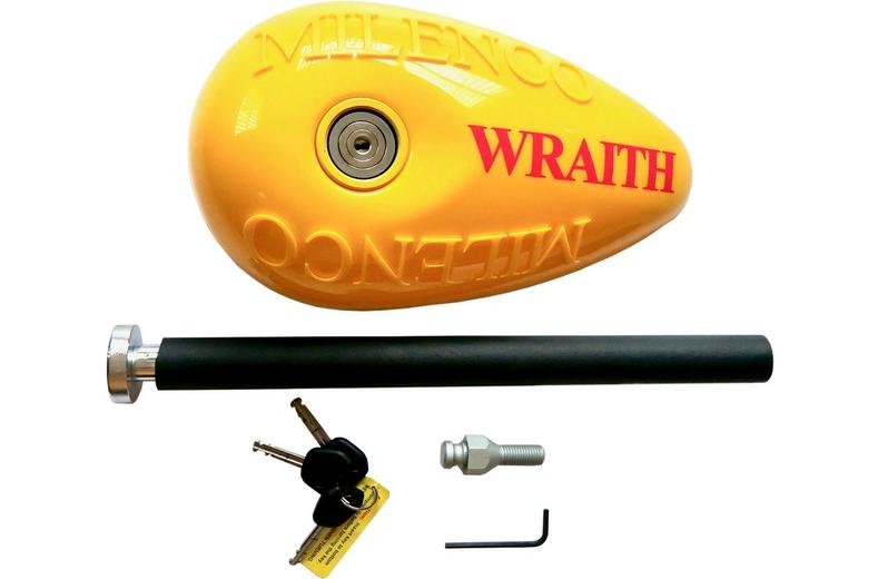 Milenco Wraith 2 Caravan Wheel Lock Milenco Wraith 2 Caravan Wheel Lock