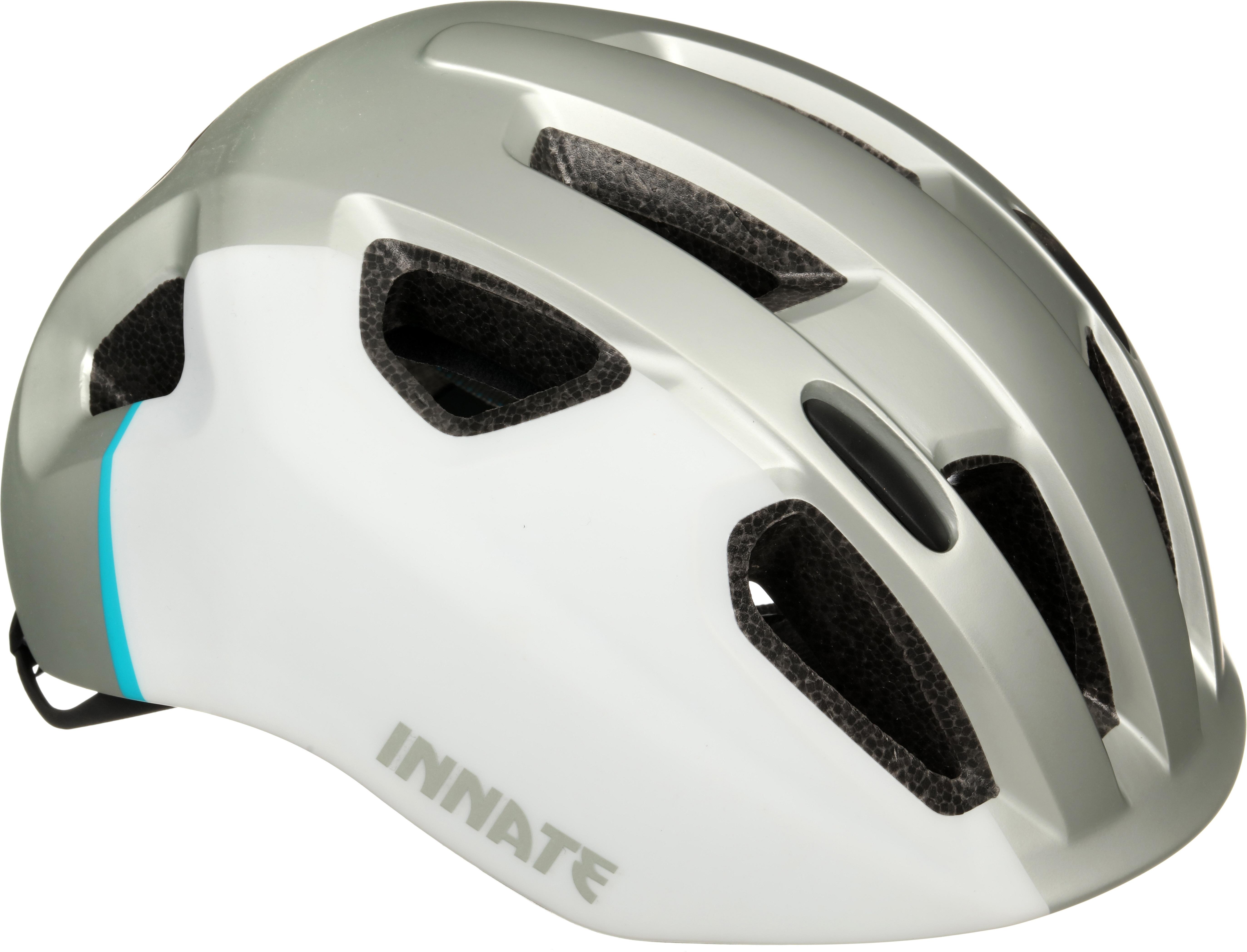 Halfords Junior Innate Helmet Grey/Silver 52-58Cm