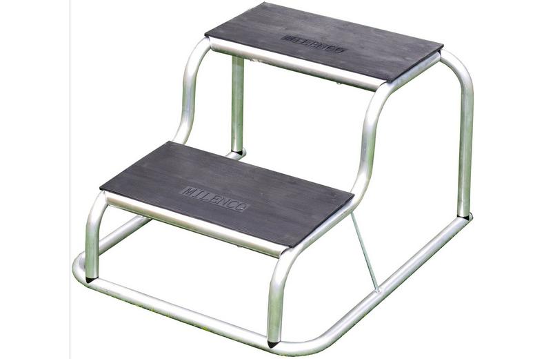 Aluminium Rubber Top D/Step Aluminium Rubber Top D/Step