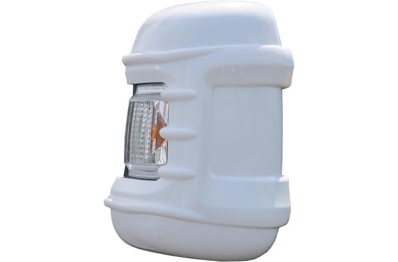 Long Arm Mirror Protectors White Long Arm Mirror Protectors White