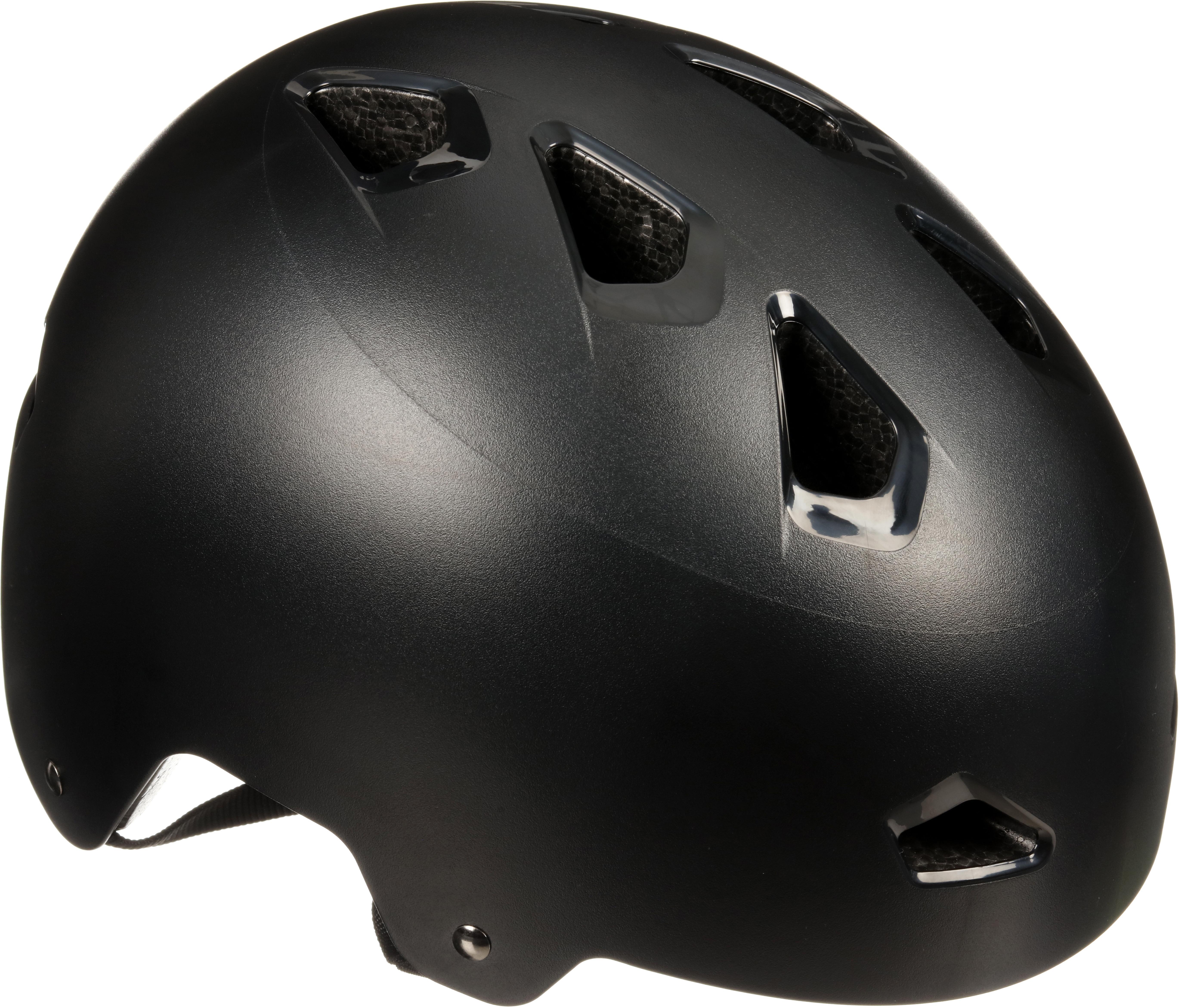 Halfords Junior Skate Helmet Black 52-58cm 461622