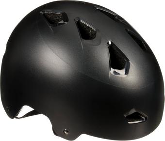 Halfords Junior Skate Helmet Black 52-58cm