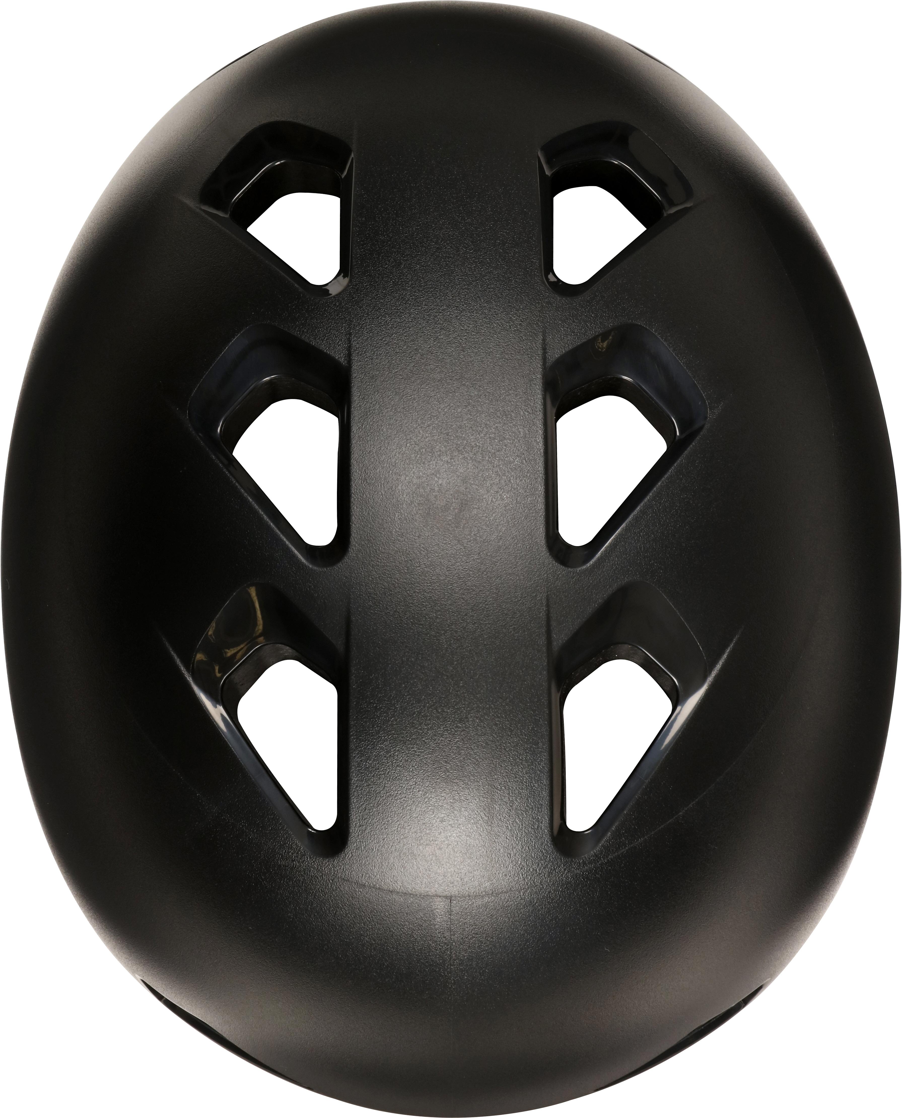 Halfords Junior Skate Helmet Black 52-58cm