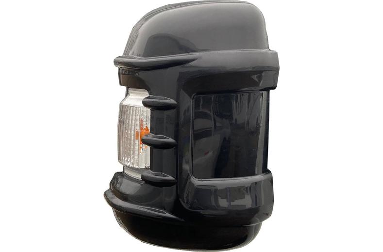 Long Arm Mirror Protectors Black Long Arm Mirror Protectors Black