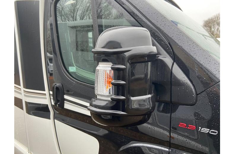 Long Arm Mirror Protectors Black Long Arm Mirror Protectors Black