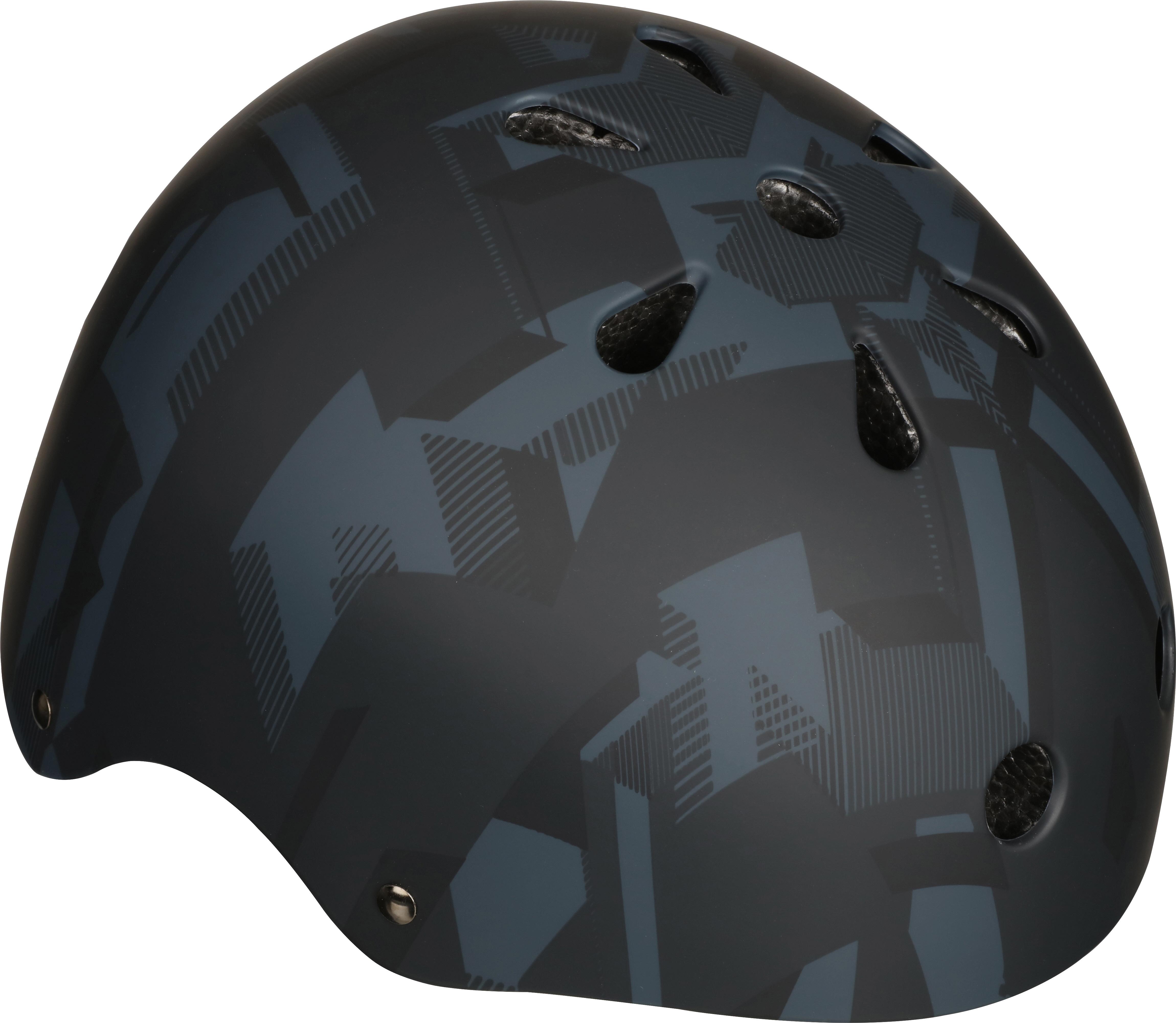 Halfords Print Skate Helmet 48-54Cm