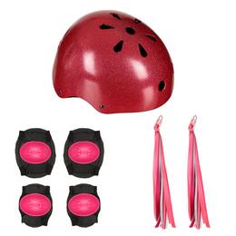 Pink glitter 2025 bike helmet