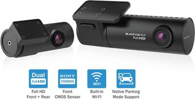BlackVue DR590X-2CH Front/Rear Dash Cam with 32GB microSD Card