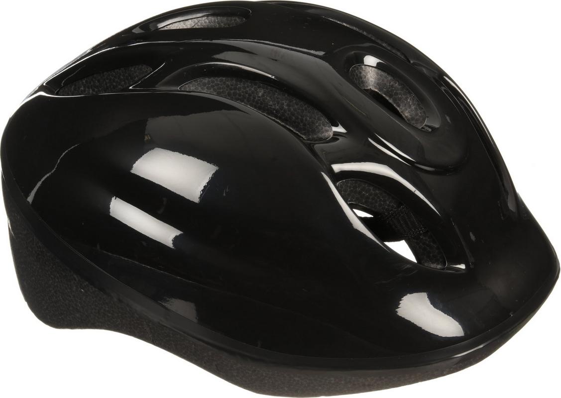 Halfords Plain Black Junior Helmet, 50-56Cm | Extra 8% off for BC Members