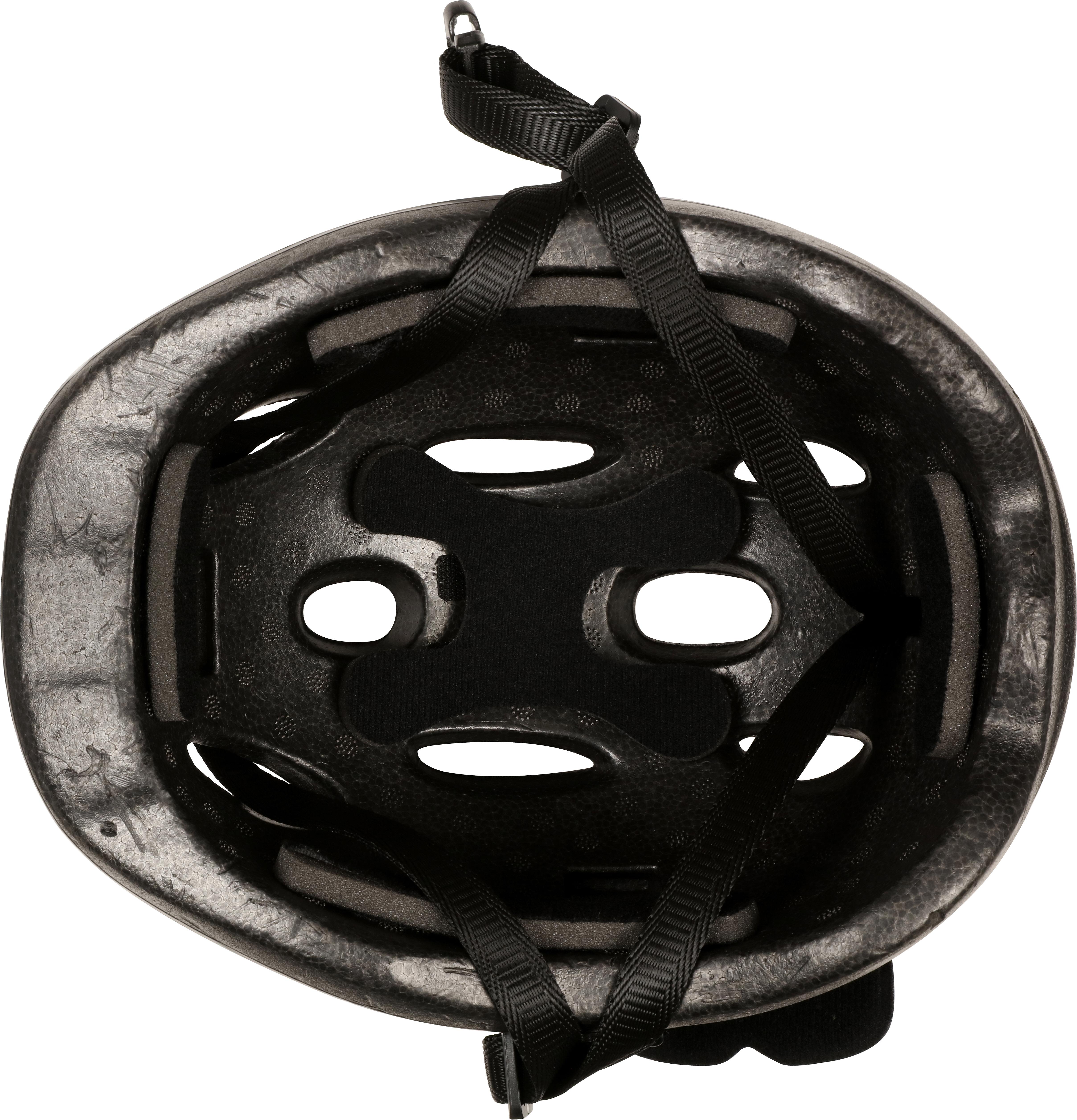 Halfords Plain Black Junior Helmet, 50 - 56 cm