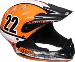 Halfords Mxr250 Orange Fullface Kids Helmet , 48-54Cm | Extra 8% off for BC Members