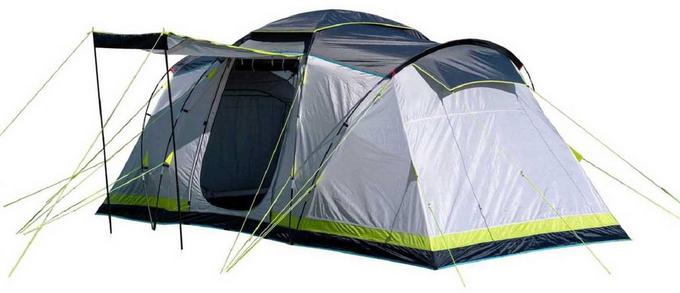 Olpro Gemini 4 Person vis vis Tent Ripstop Halfords UK