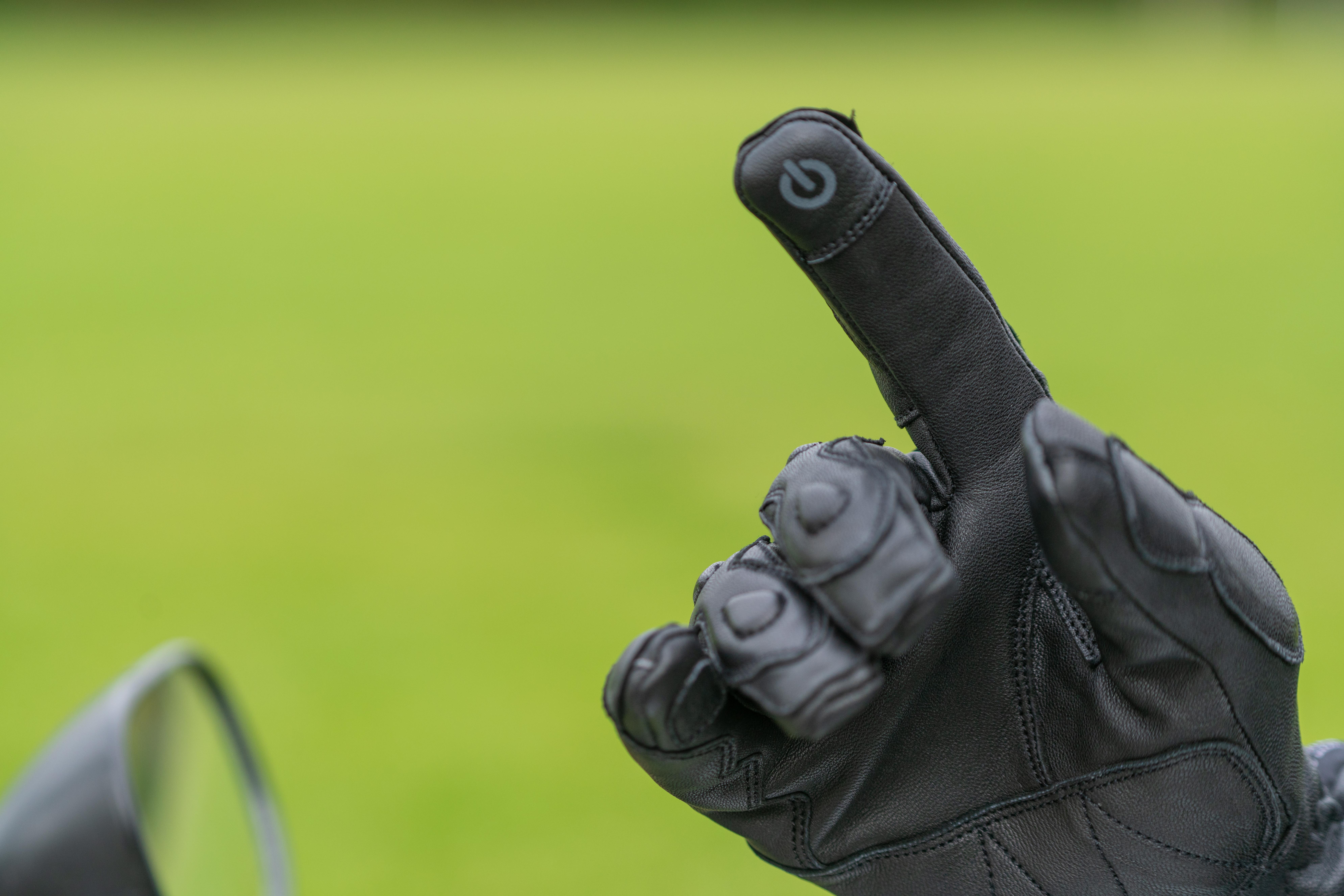 Richa Waterproof Racing Motorcycle Gloves - Black