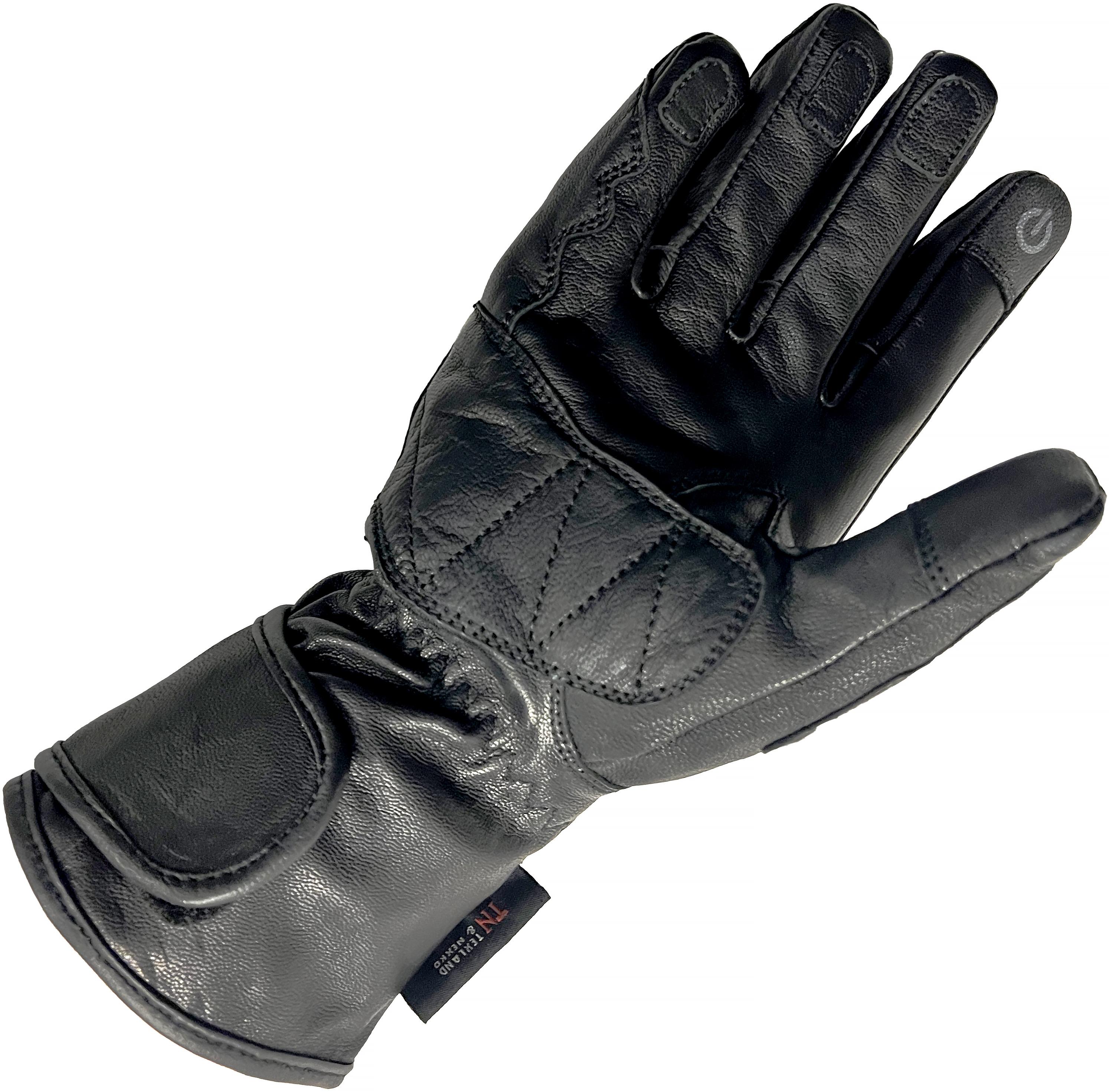 Richa Waterproof Racing Motorcycle Gloves - Black, Large