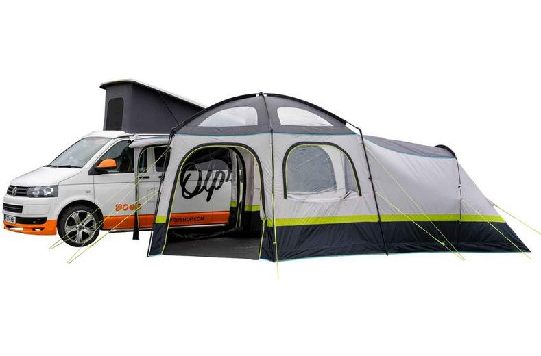 Olpro Hive Campervan Awning (Fibreglass Poles) - with Sleeping Pod Olpro Hive Campervan Awning (Fibreglass Poles) - with Sleeping Pod
