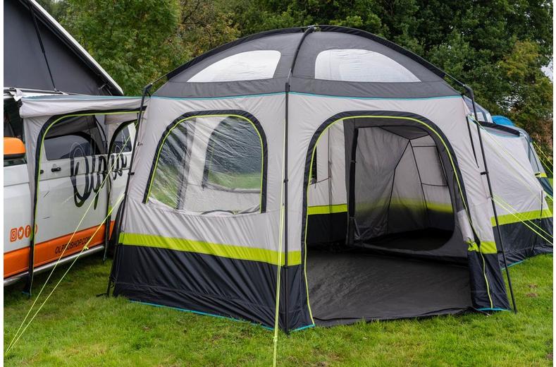 Olpro Hive Campervan Awning (Fibreglass Poles) - with Sleeping Pod Olpro Hive Campervan Awning (Fibreglass Poles) - with Sleeping Pod