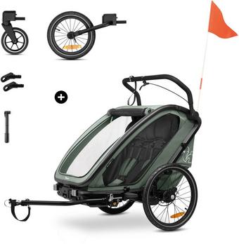 Hauck Bike N Walk Duo Dark Green