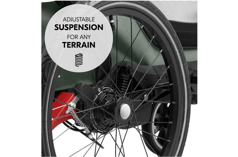 Hauck Bike N Walk Duo Dark Green Hauck Bike N Walk Duo Dark Green