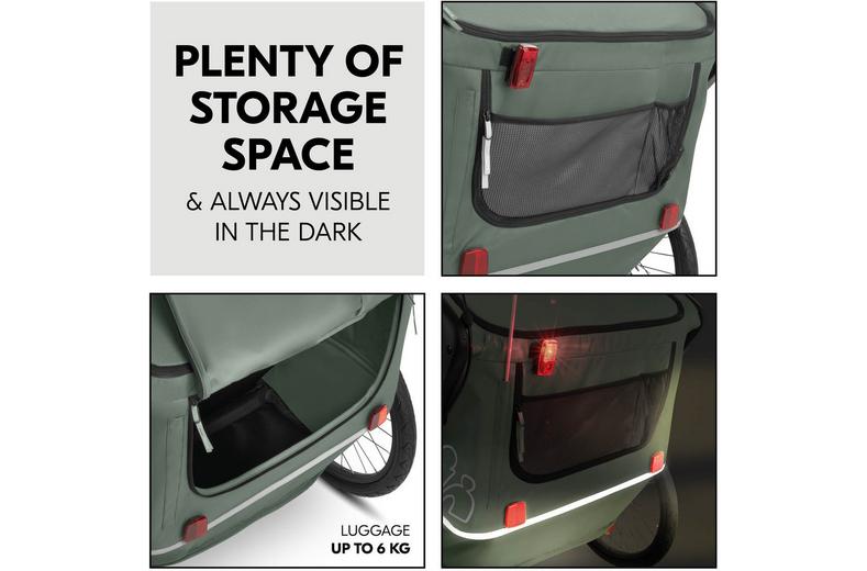 Hauck Bike N Walk Duo Dark Green Hauck Bike N Walk Duo Dark Green