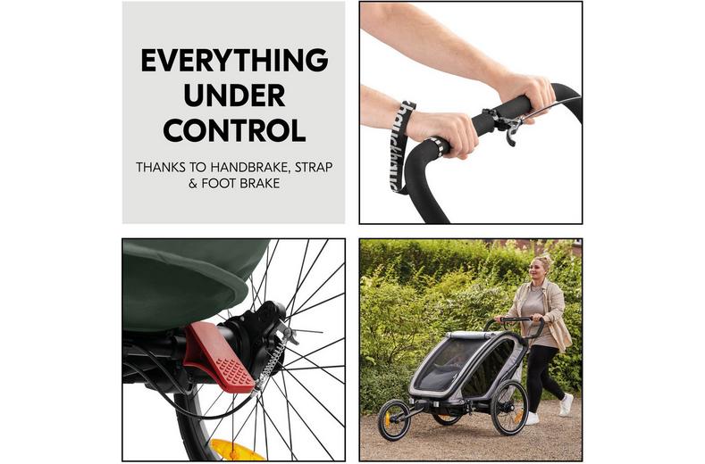 Hauck Bike N Walk Duo Dark Green Hauck Bike N Walk Duo Dark Green