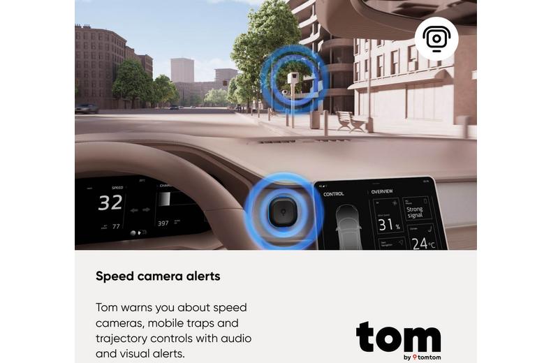 Tom by TomTom, Road Alert Assistant Tom by TomTom, Road Alert Assistant