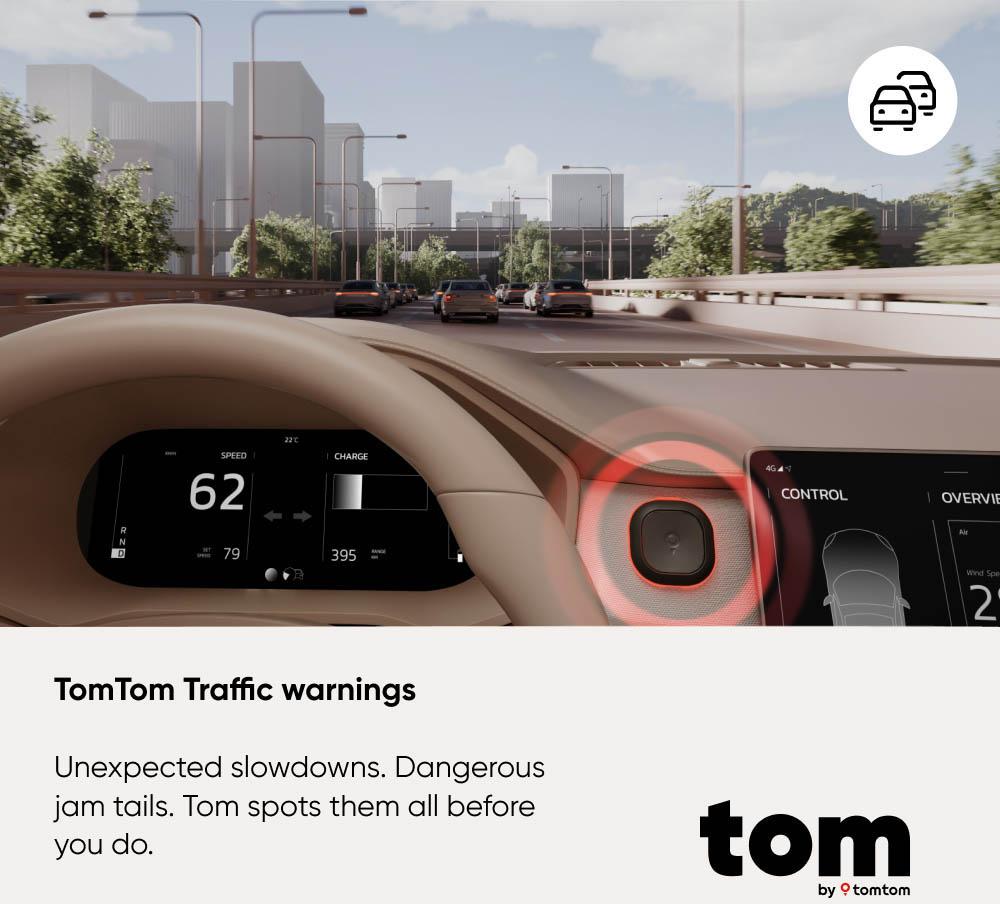 Tom by TomTom, Road Alert Assistant 
