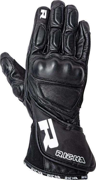 Richa WSS Motorcycle Gloves - Black Richa WSS Motorcycle Gloves - Black