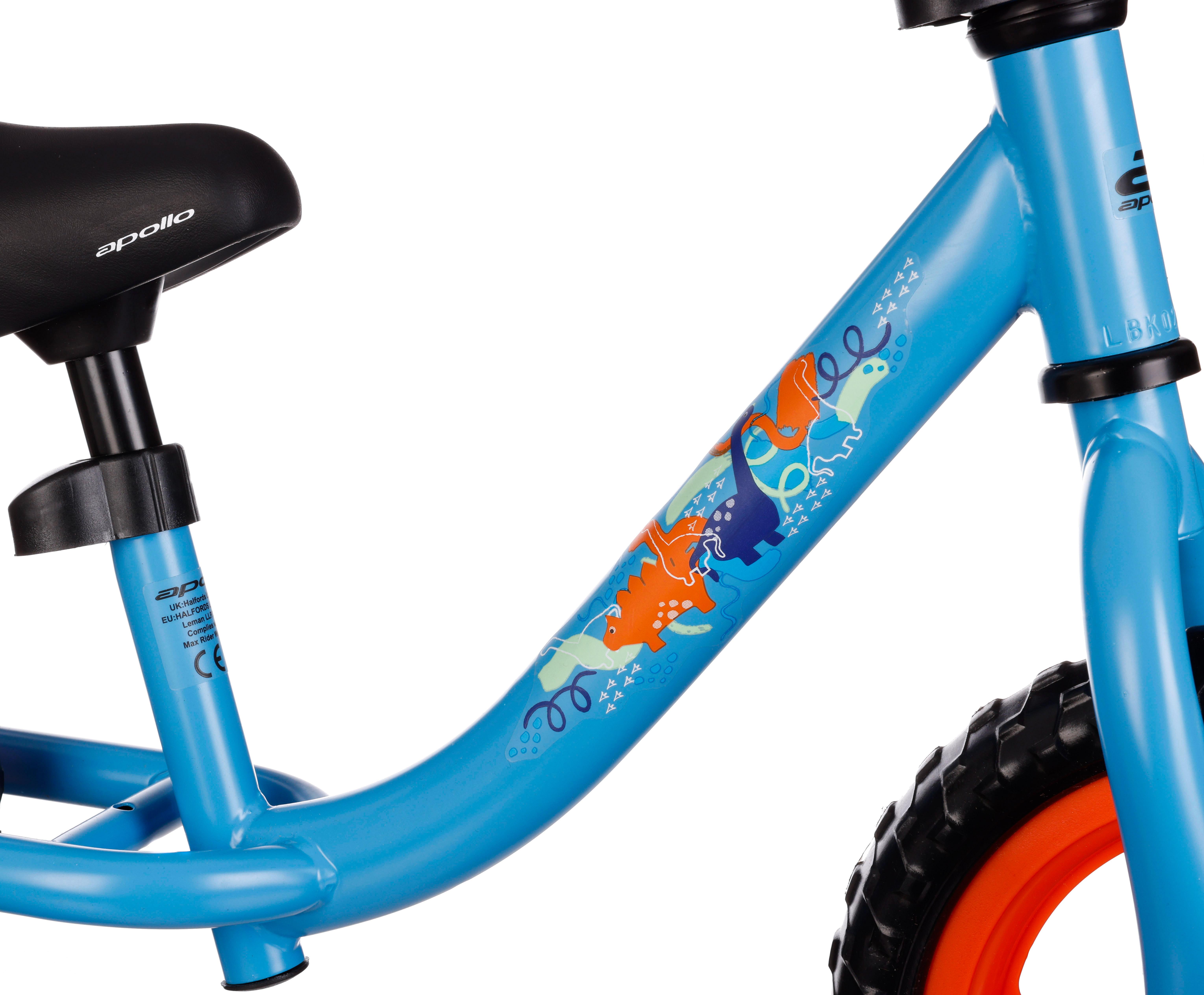 Apollo Wizzer, Blue Dinosaurs - 10" Wheel
