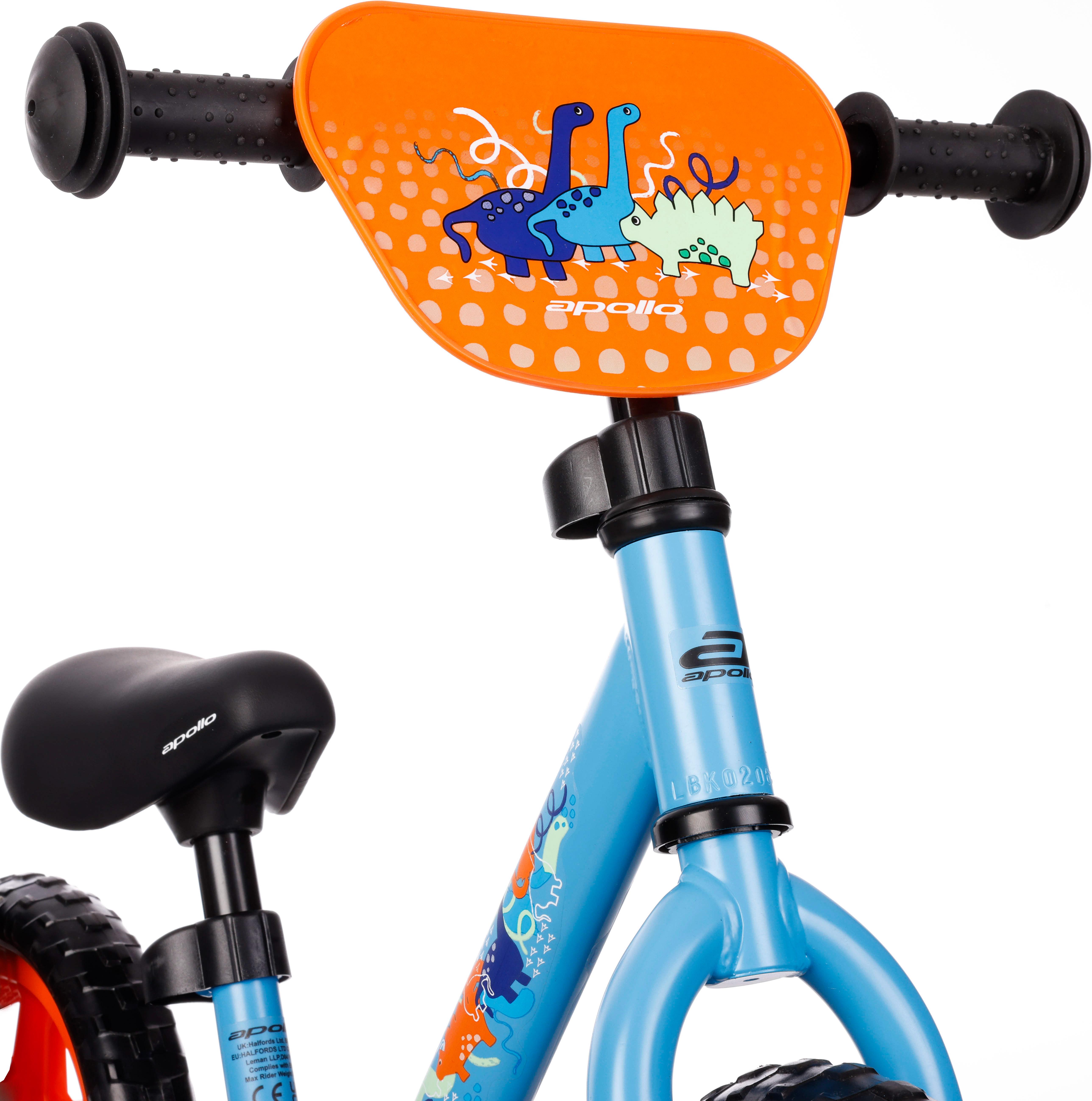Apollo Wizzer, Blue Dinosaurs - 10" Wheel
