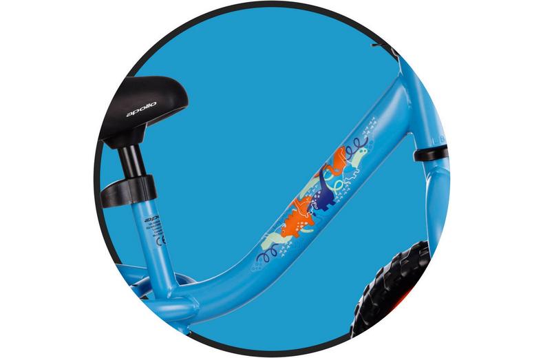 Apollo Wizzer, Blue Dinosaurs - 10" Wheel Apollo Wizzer, Blue Dinosaurs - 10" Wheel