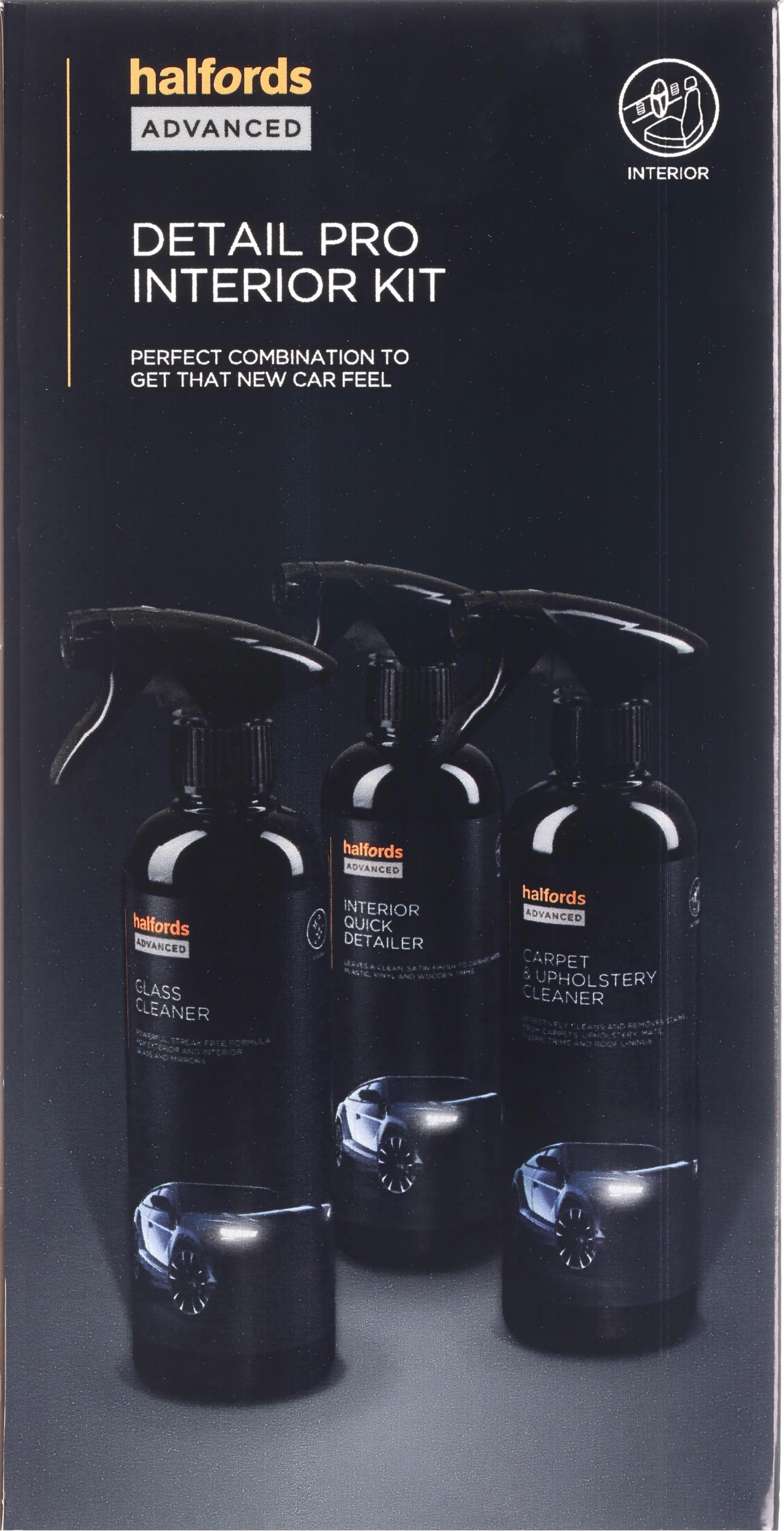 Halfords Advanced Detail Pro Interior Kit
