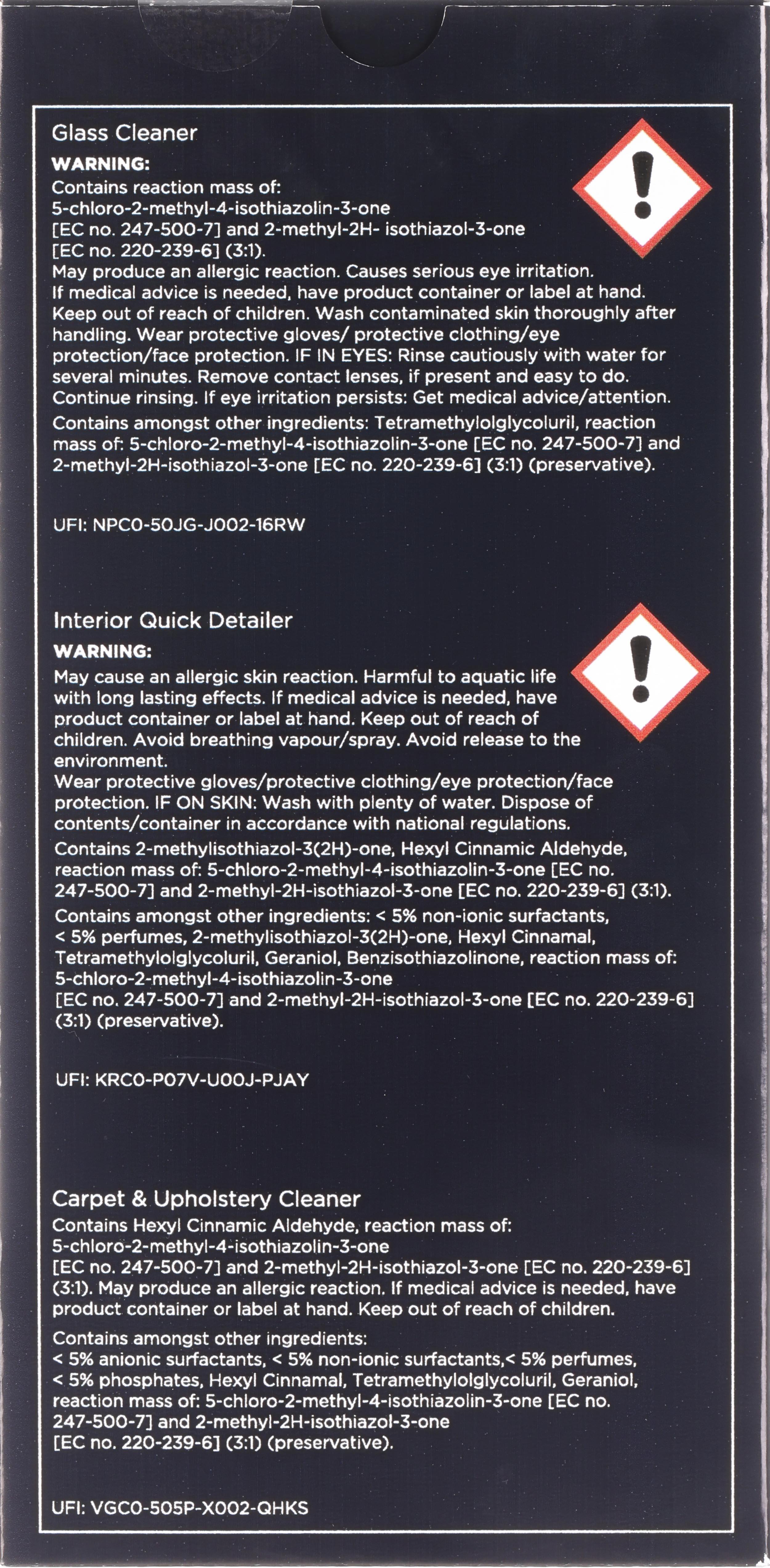 Halfords Advanced Detail Pro Interior Kit