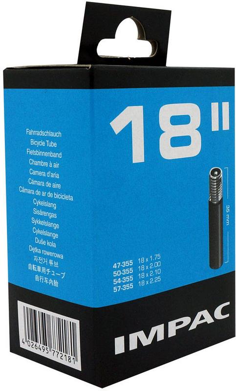 Halfords Schwalbe Impac 18 inch Inner Tube 18x1.75-2.25 inch | Extra 8% off for BC Members
