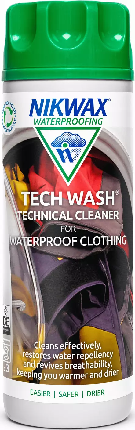 Nikwax TX Direct Wash-In/Tech Wash Cleaner 300ml Pack, Bike Stop