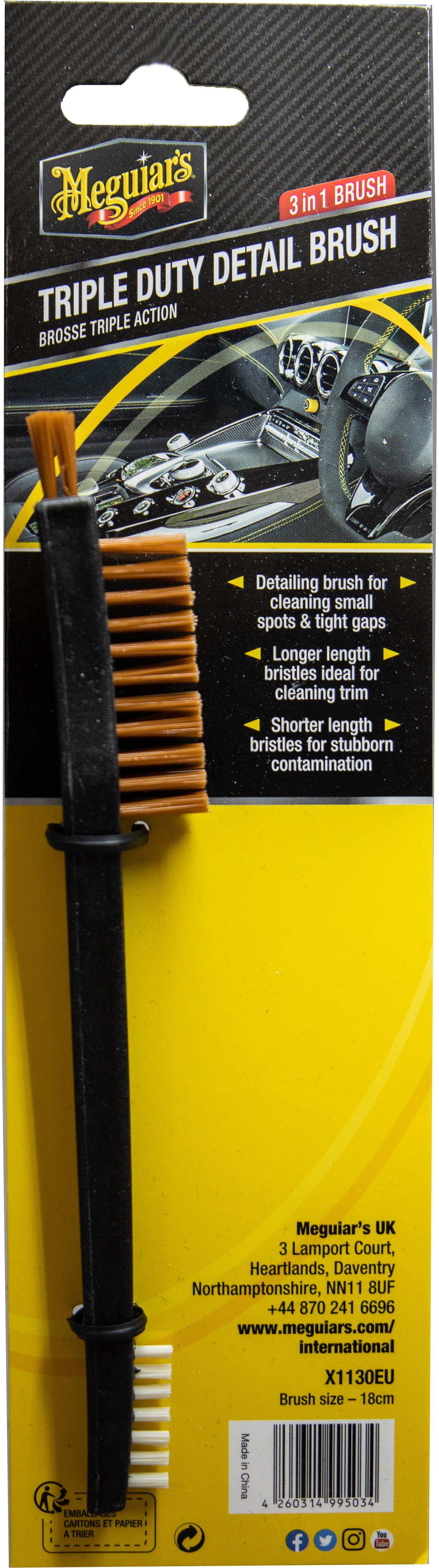 Meguiar's Triple Duty Detail Brush