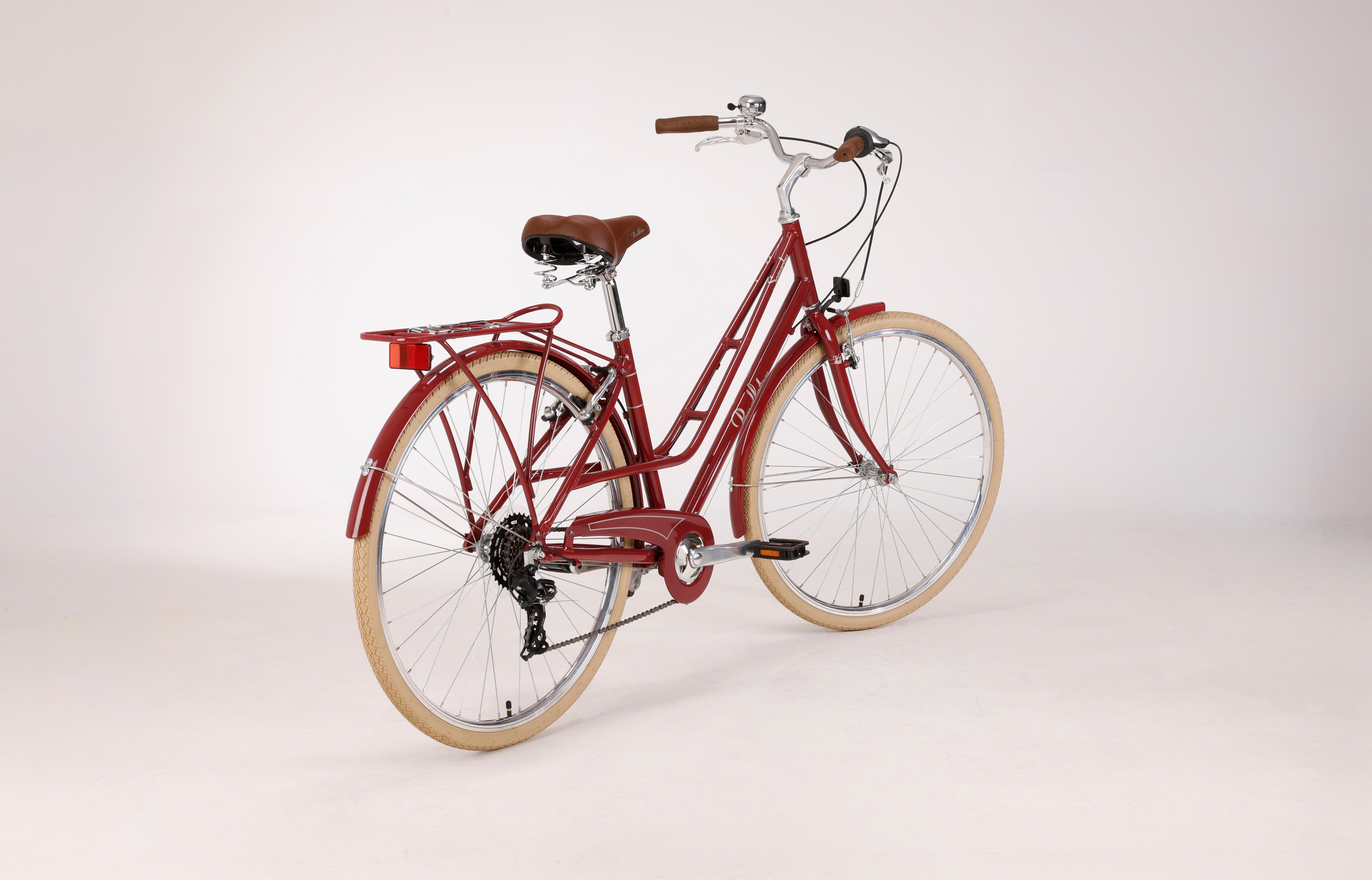 Pendleton Somerby Hybrid Bike - Maroon Red - S, M Frames