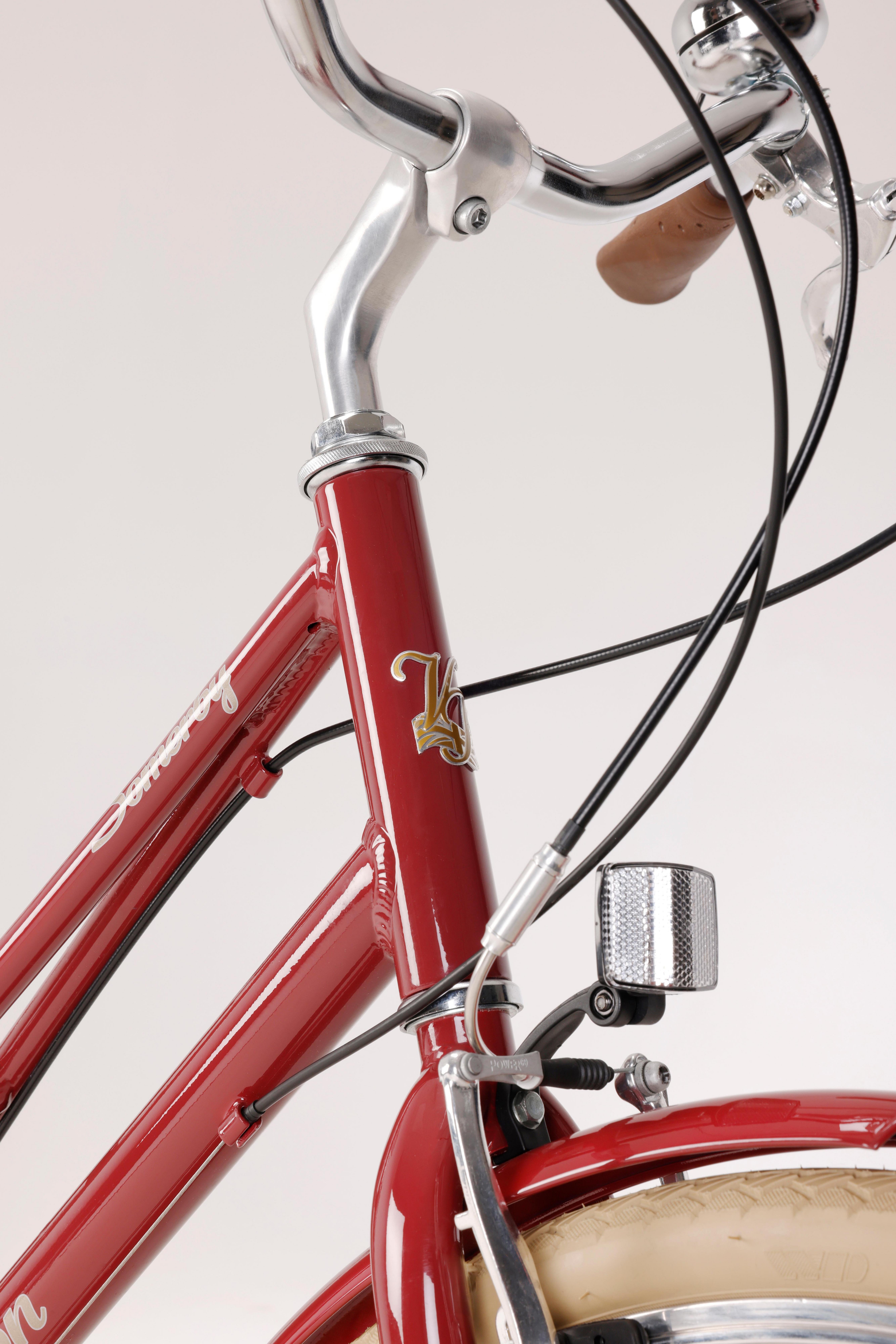 Pendleton Somerby Hybrid Bike - Maroon Red - S, M Frames