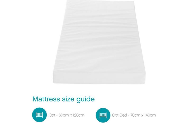 Eco Fibre Deluxe Cot Bed Mattress (70 x 140 cm) Eco Fibre Deluxe Cot Bed Mattress (70 x 140 cm)
