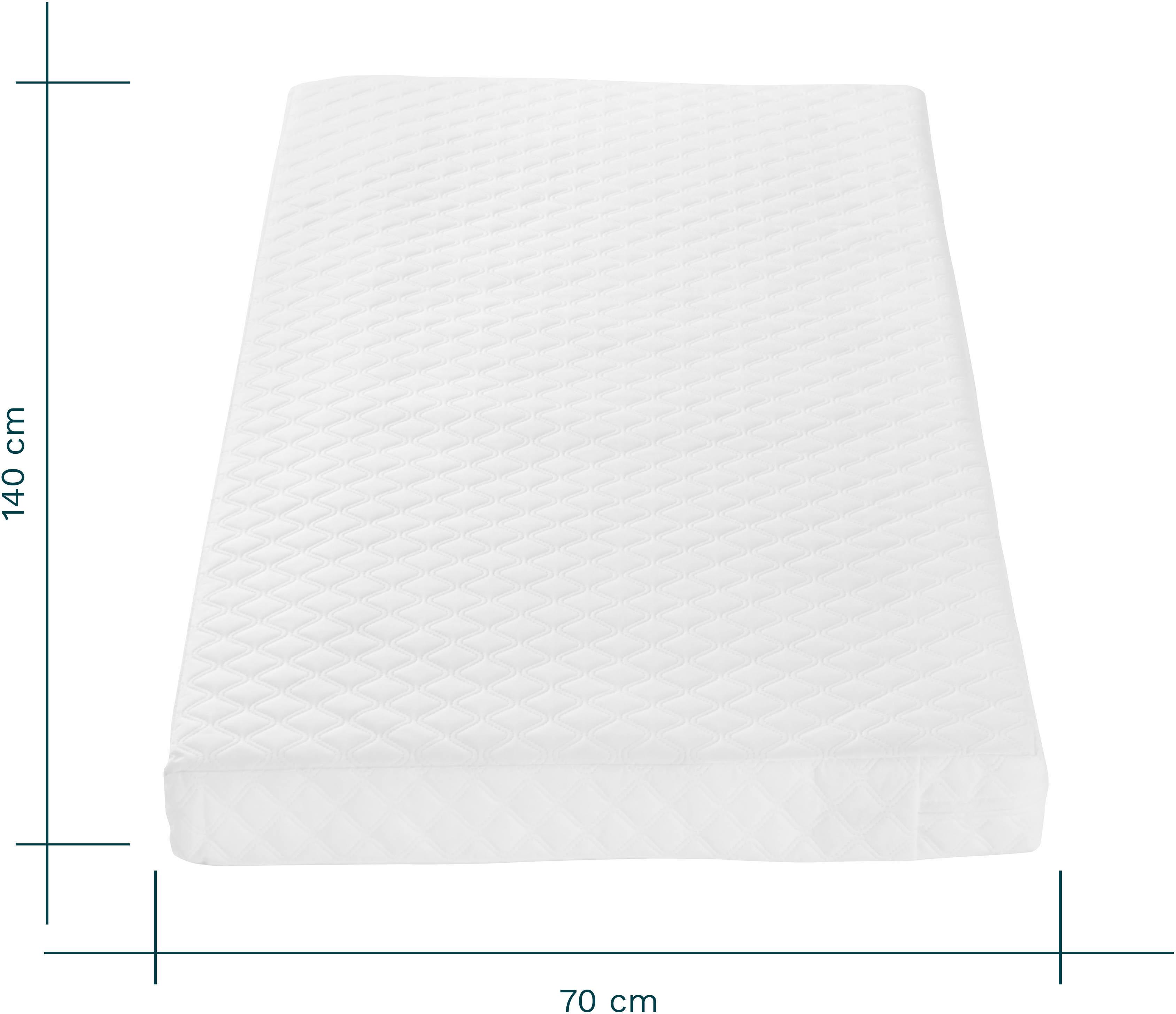 Sprung Cot Bed Mattress (70 x 140 cm)