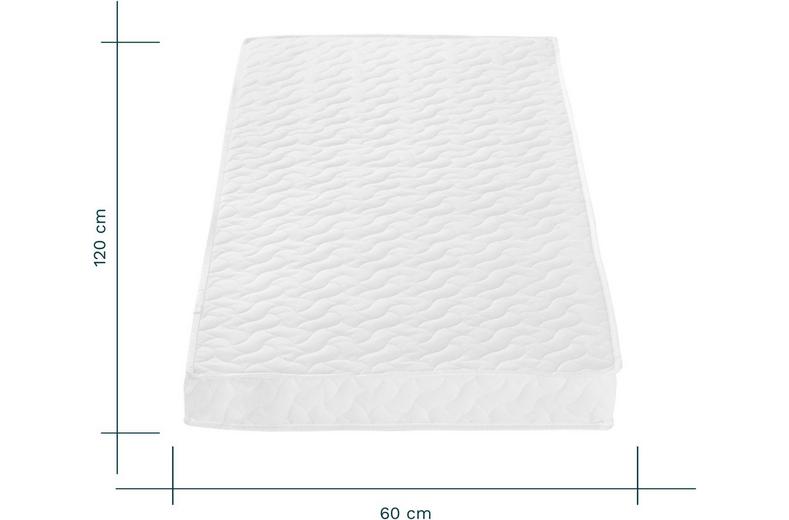 Pocket Sprung Cot Mattress (60 x 120 cm) Pocket Sprung Cot Mattress (60 x 120 cm)