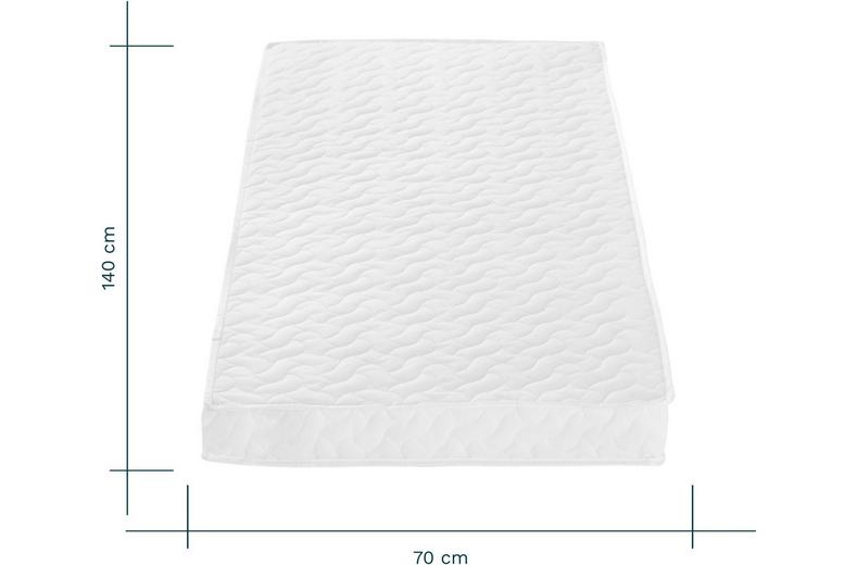 Pocket Sprung Cot Bed Mattress (70 x 140 cm) Pocket Sprung Cot Bed Mattress (70 x 140 cm)