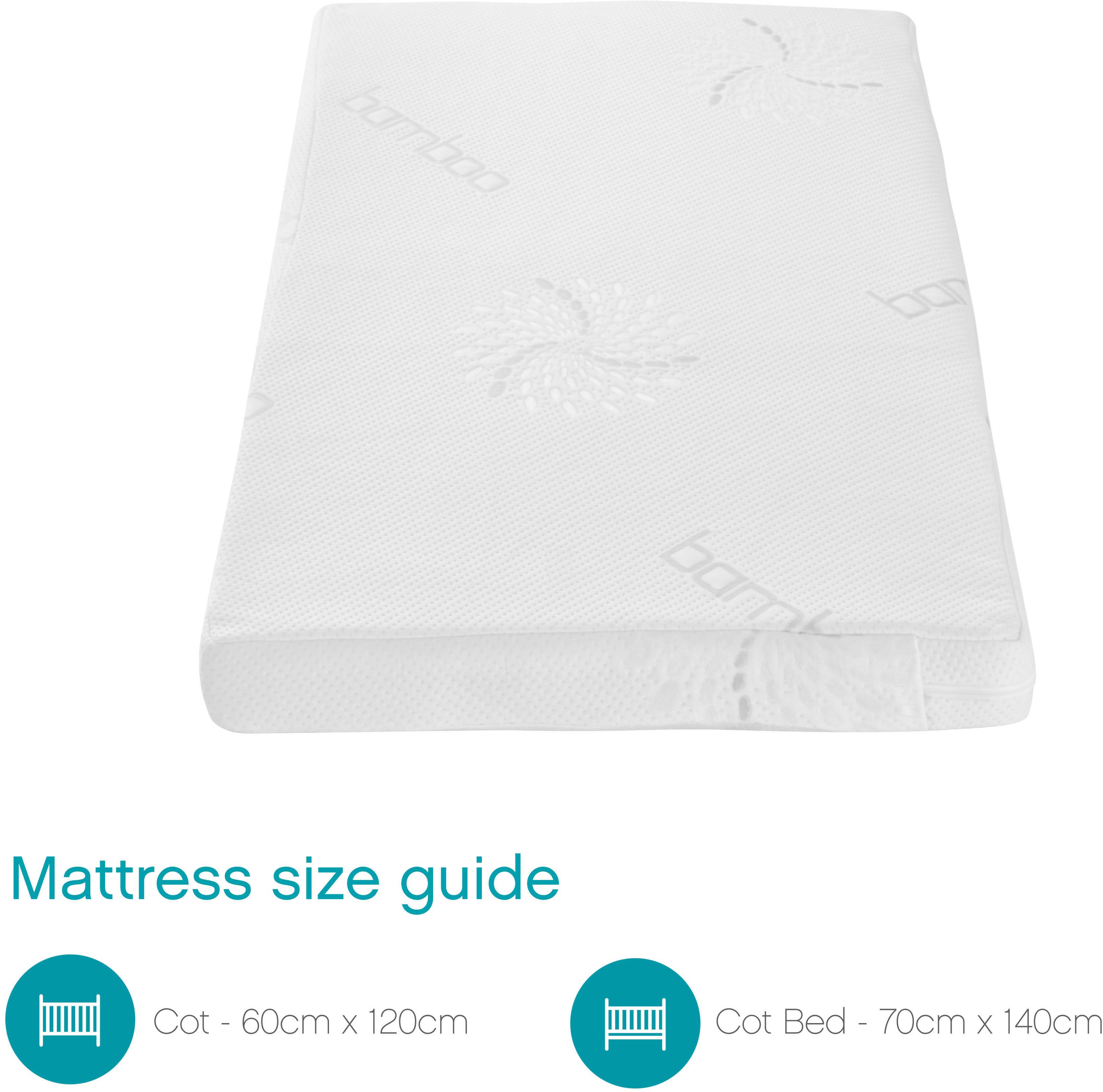 Natural Coir Fibre Cot Mattress (60 x 120 cm)