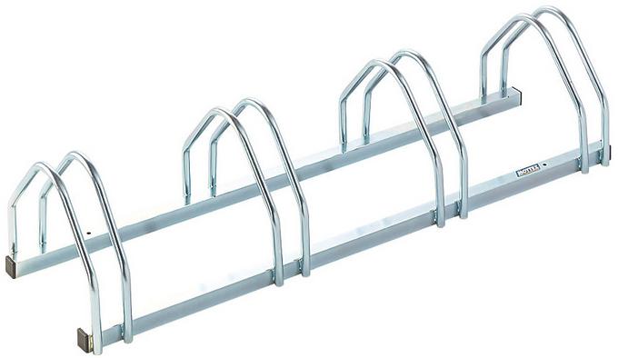 Standing store bike rack