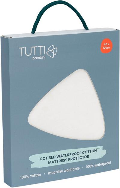 Cot/Cot Bed Waterproof Cotton Mattress Protector Cot/Cot Bed Waterproof Cotton Mattress Protector