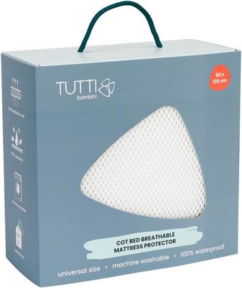 Cot/Cot Bed Breathable Mattress Topper Protector