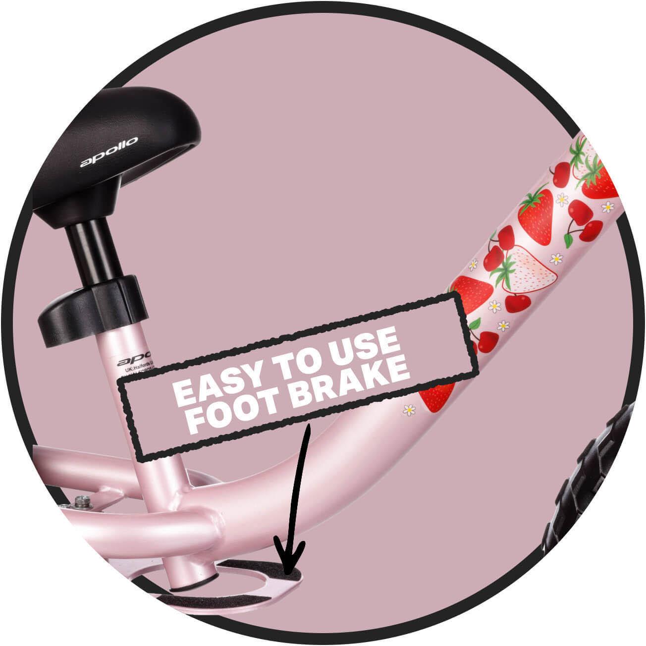 Apollo Wizzer, Pink Strawberries - 12" Wheel