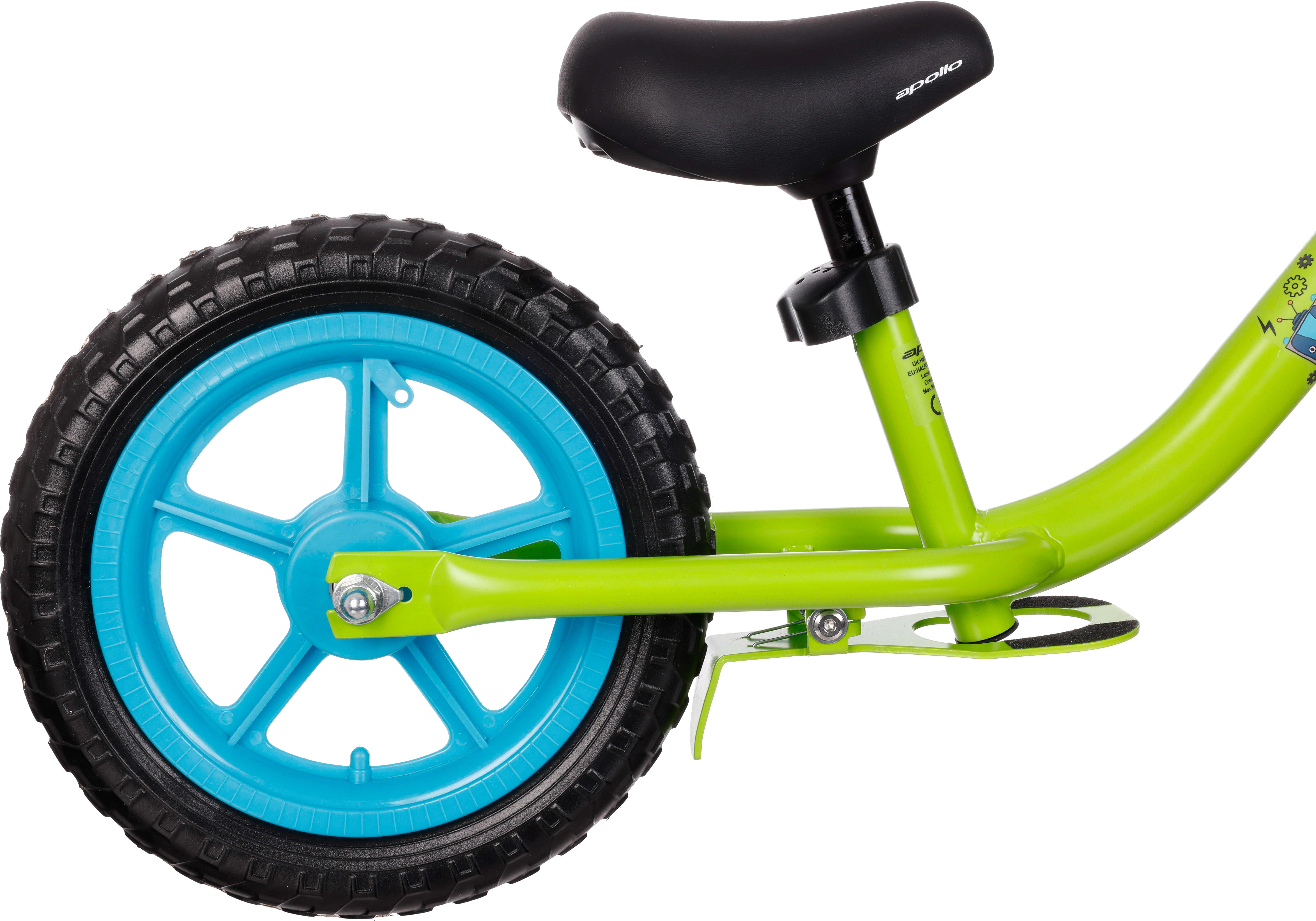 Apollo Wizzer, Green Robots - 12" Wheel
