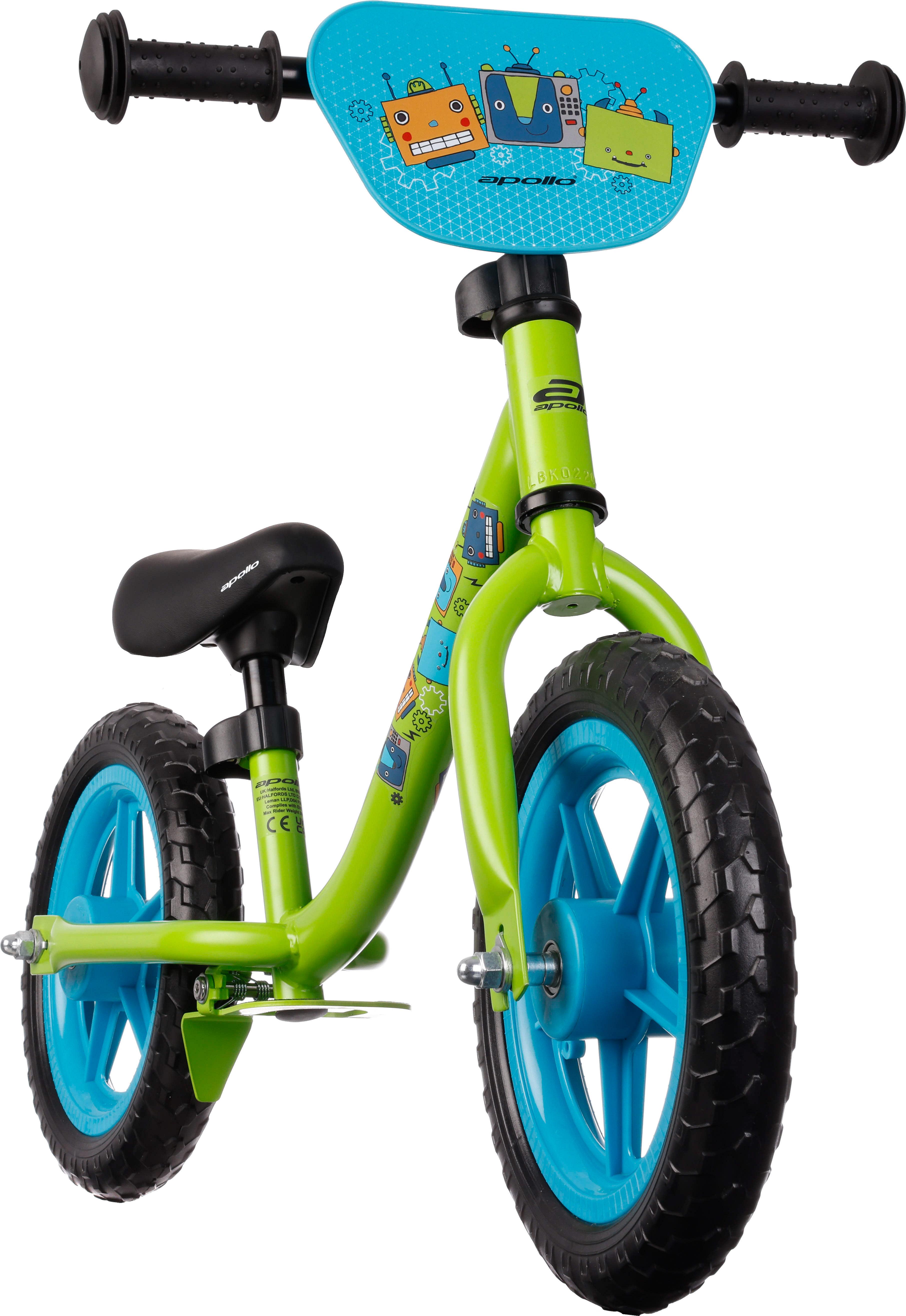 Apollo Wizzer, Green Robots - 12" Wheel