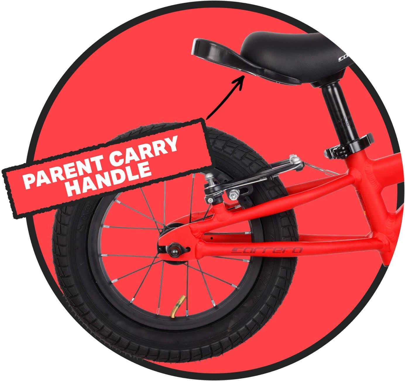 Carrera Cosmos Balance Bike, Red - 12" Wheel