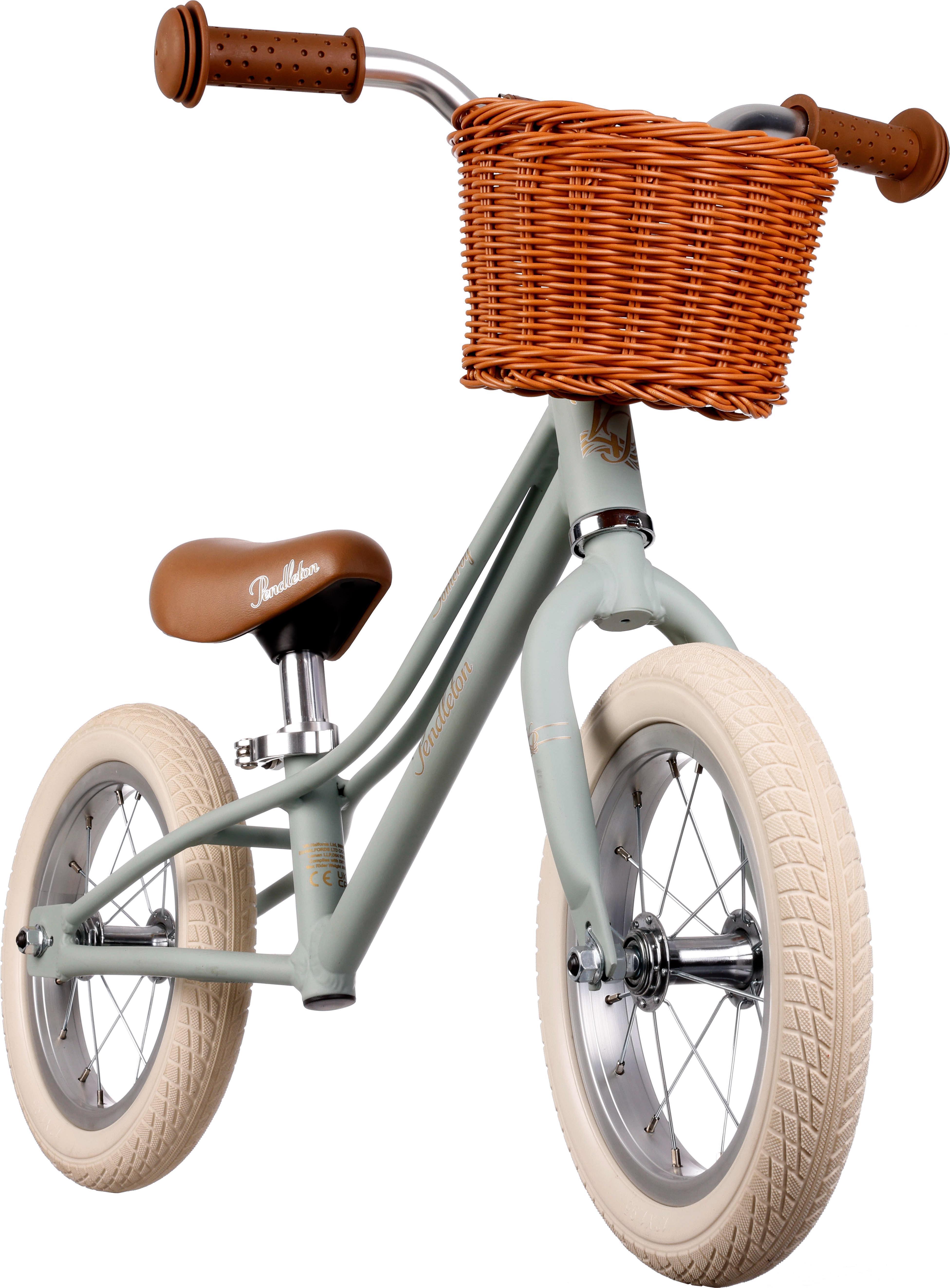Pendleton Balance Bike, Sage - 12" Wheel